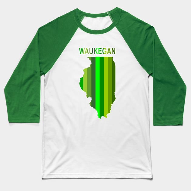 Green Waukegan Baseball T-Shirt by Vandalay Industries